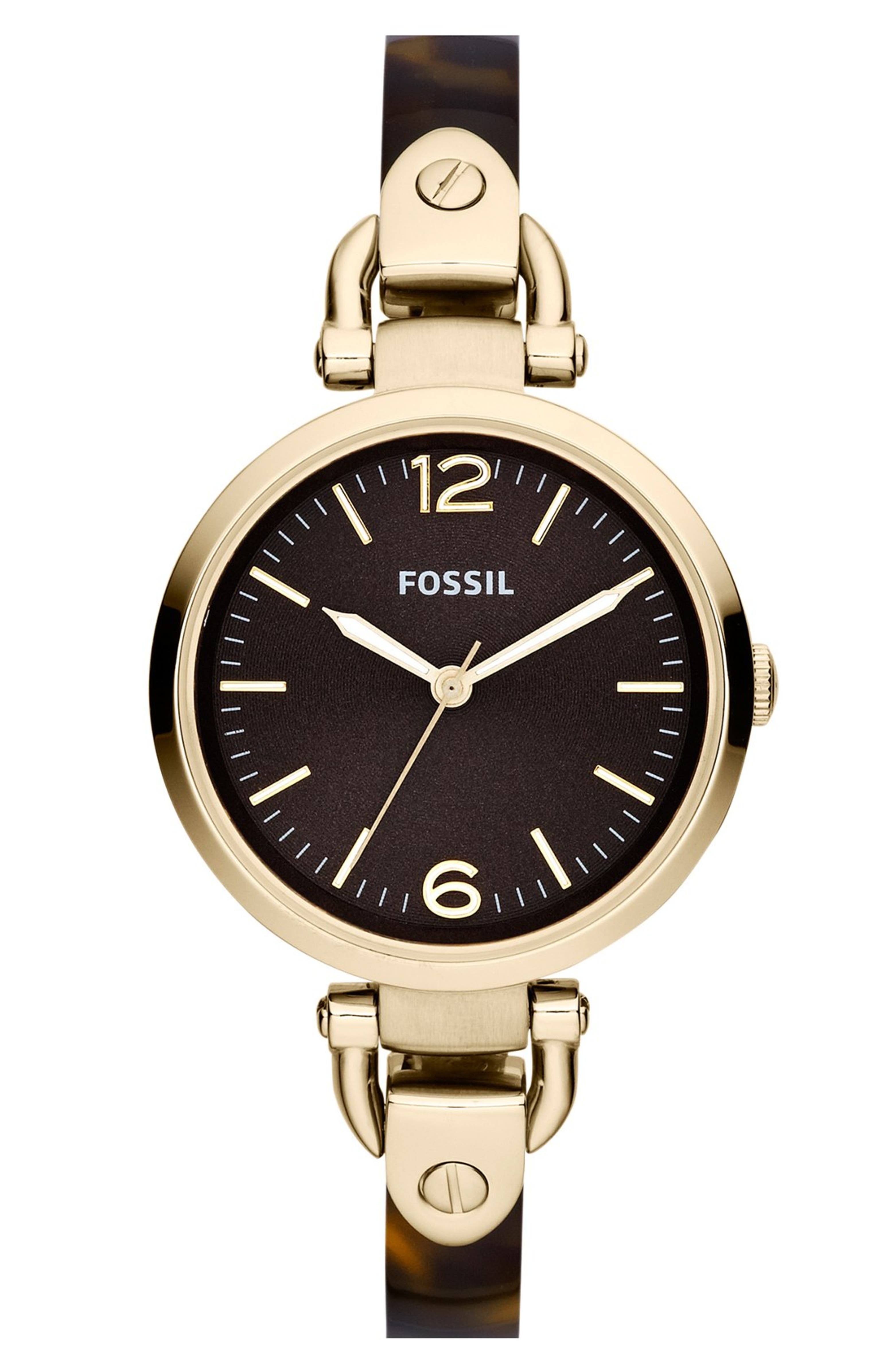 Fossil 'Georgia' Bangle Watch, 32mm | Nordstrom