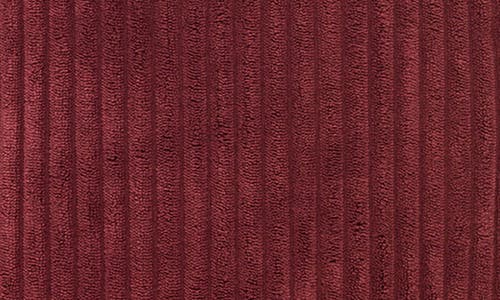 Cult Of Individuality Tie Dye Corduroy Hoodie In Vintage Merlot