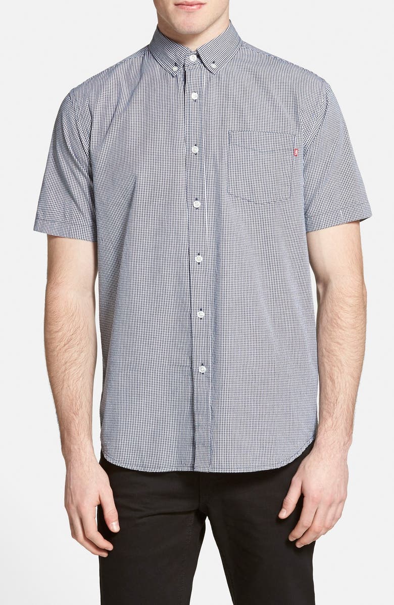 Obey 'Luke' Woven Short Sleeve Shirt | Nordstrom