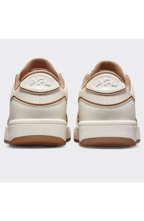 Shop Apl Athletic Propulsion Labs Nostalgia '87 Sneakers In Ivory/gum