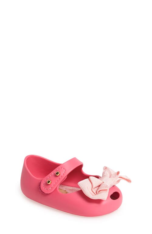 Mini Melissa My First Melissa Mary Jane Flat in Pink