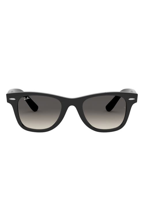 Ray Ban Ray-ban Junior 47mm Square Sunglasses In Black/gray Gradient