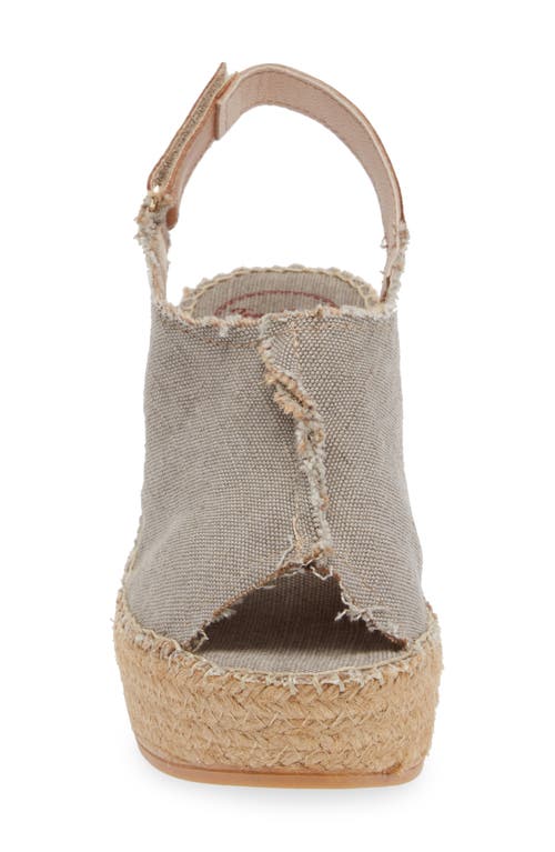 Toni Pons 'lugano' Espadrille Wedge Sandal In Pedra/stone