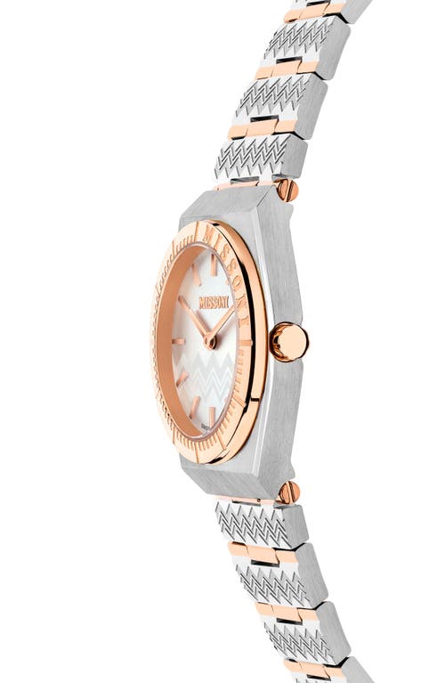 Shop Missoni Milano Bracelet Watch, 29mm In Two Tone