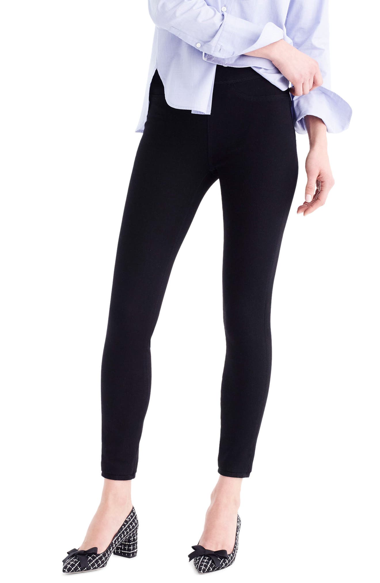 j crew black jeans