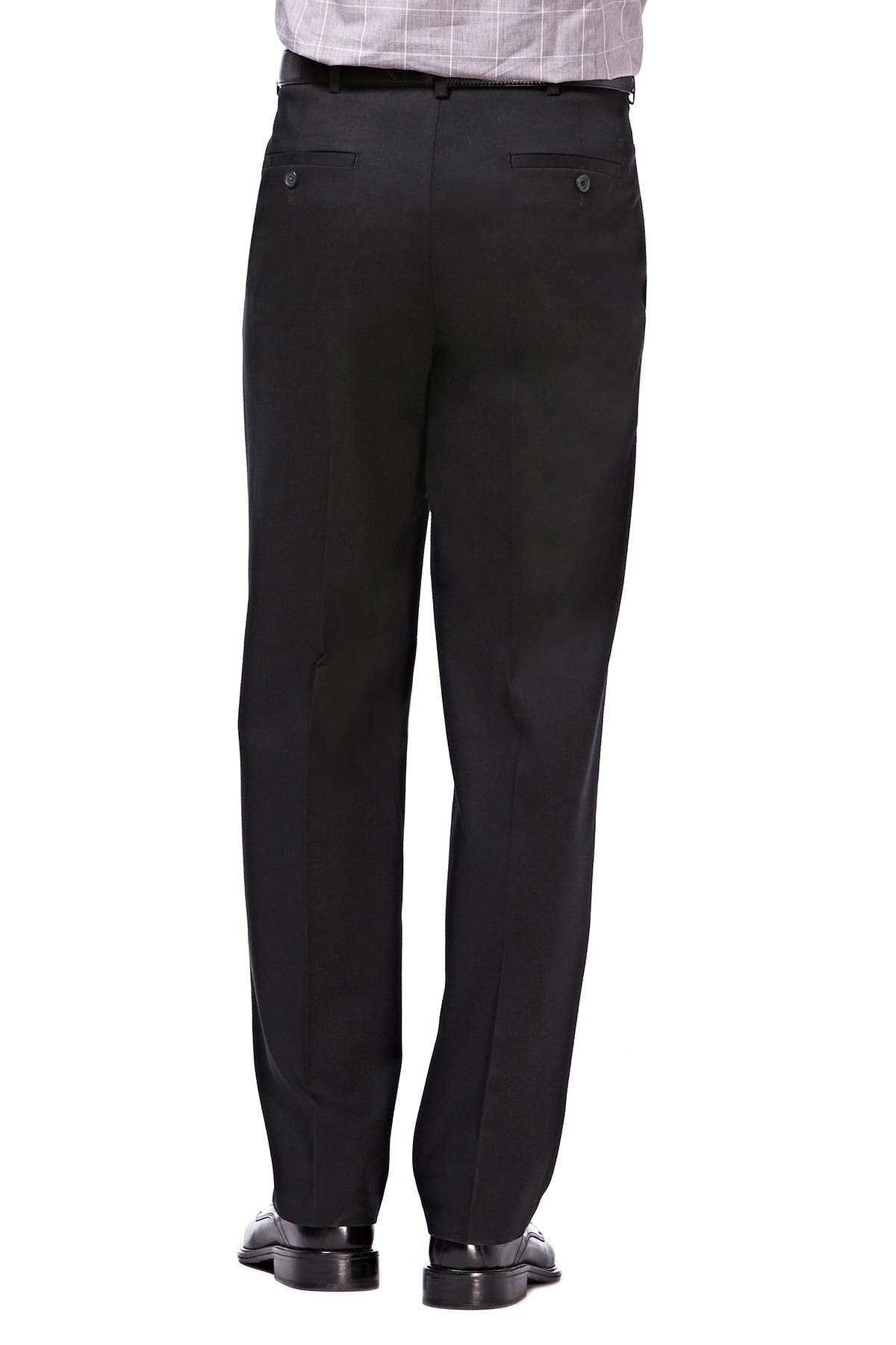 No Iron Khaki Classic Fit Pant 