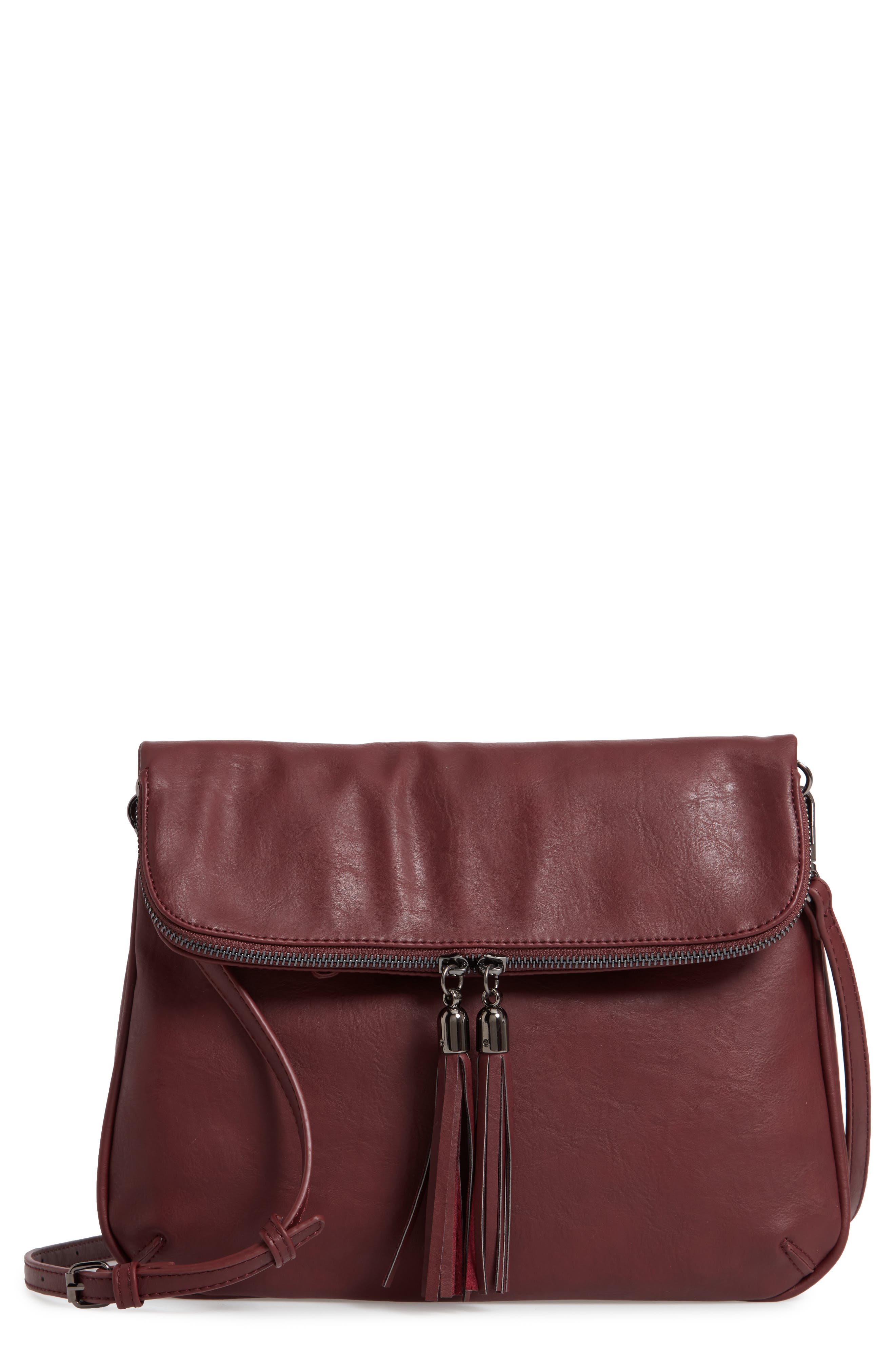 large foldover crossbody bag