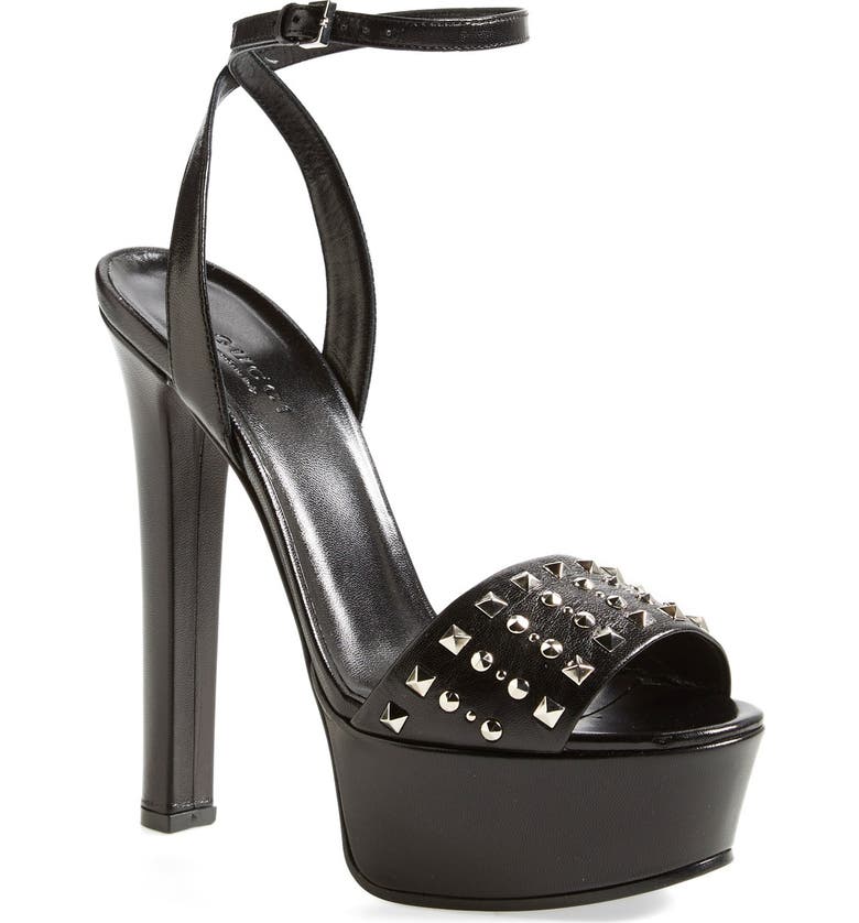 Gucci 'Leila' Studded Platform Sandal (Women) | Nordstrom
