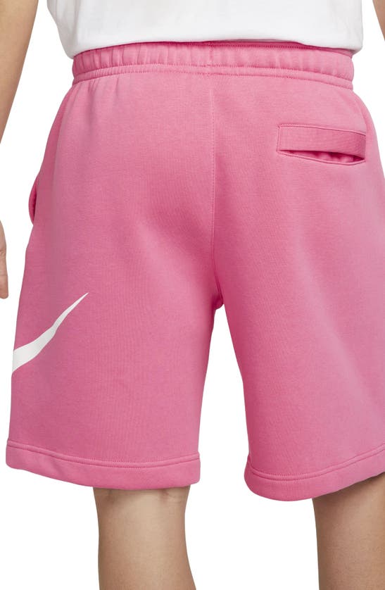 Sportswear Club Shorts In Pink/ White/ White