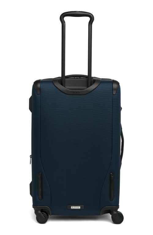 Shop Tumi Merge International Front Lid Spinner Suitcase In Navy/black