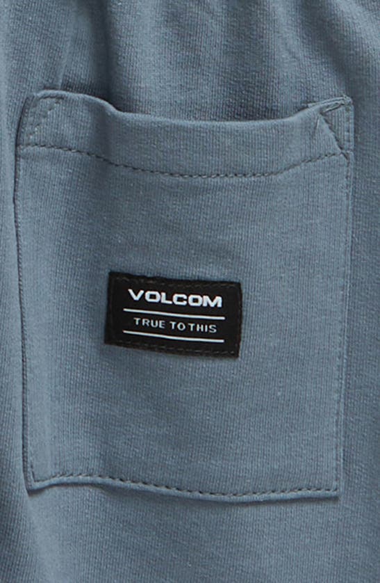 Shop Volcom Sweatshirt, Joggers & Hat Set In Caspian Sea