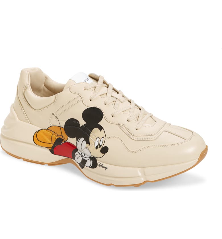 Gucci X Disney Rhyton Mickey Mouse Sneaker Men Nordstrom