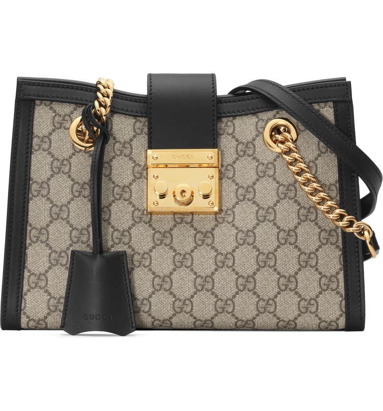 Gucci Small Padlock GG Supreme Shoulder Bag | Nordstrom
