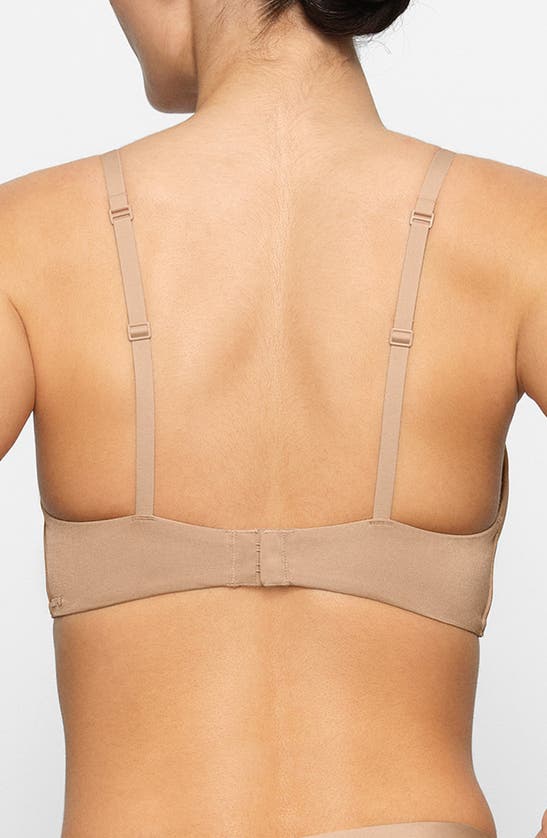 Shop Skims Wireless Form T-shirt Bra In Clay