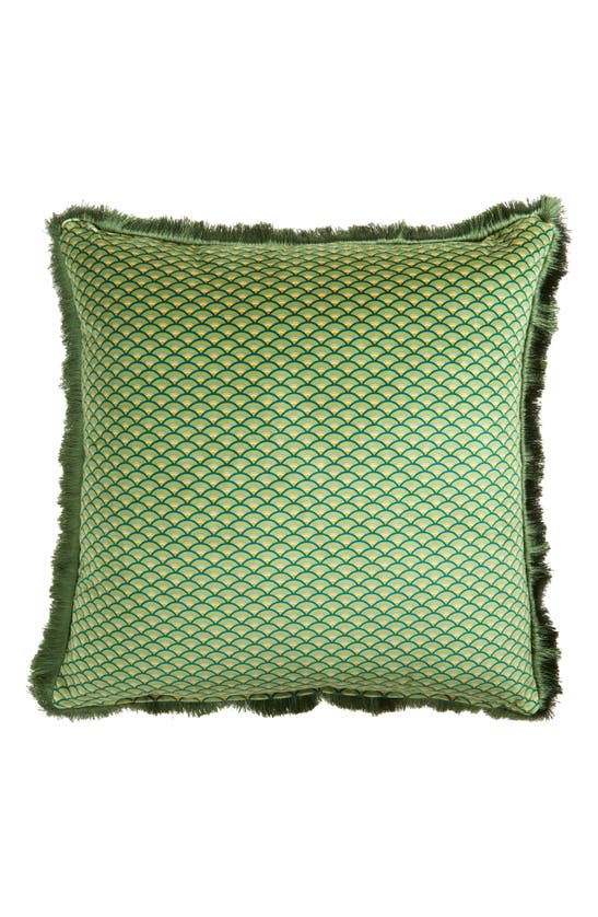 Shop Liberty London Tree Of Life Accent Pillow In Green