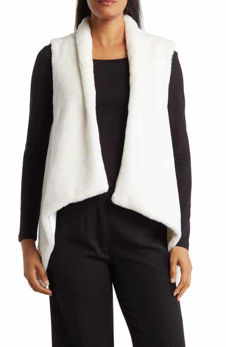 Ookie Lala Water Resistant Reversible Faux Fur Puffer Vest