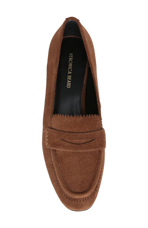 Shop Veronica Beard Alyssa Penny Loafer In Cedar