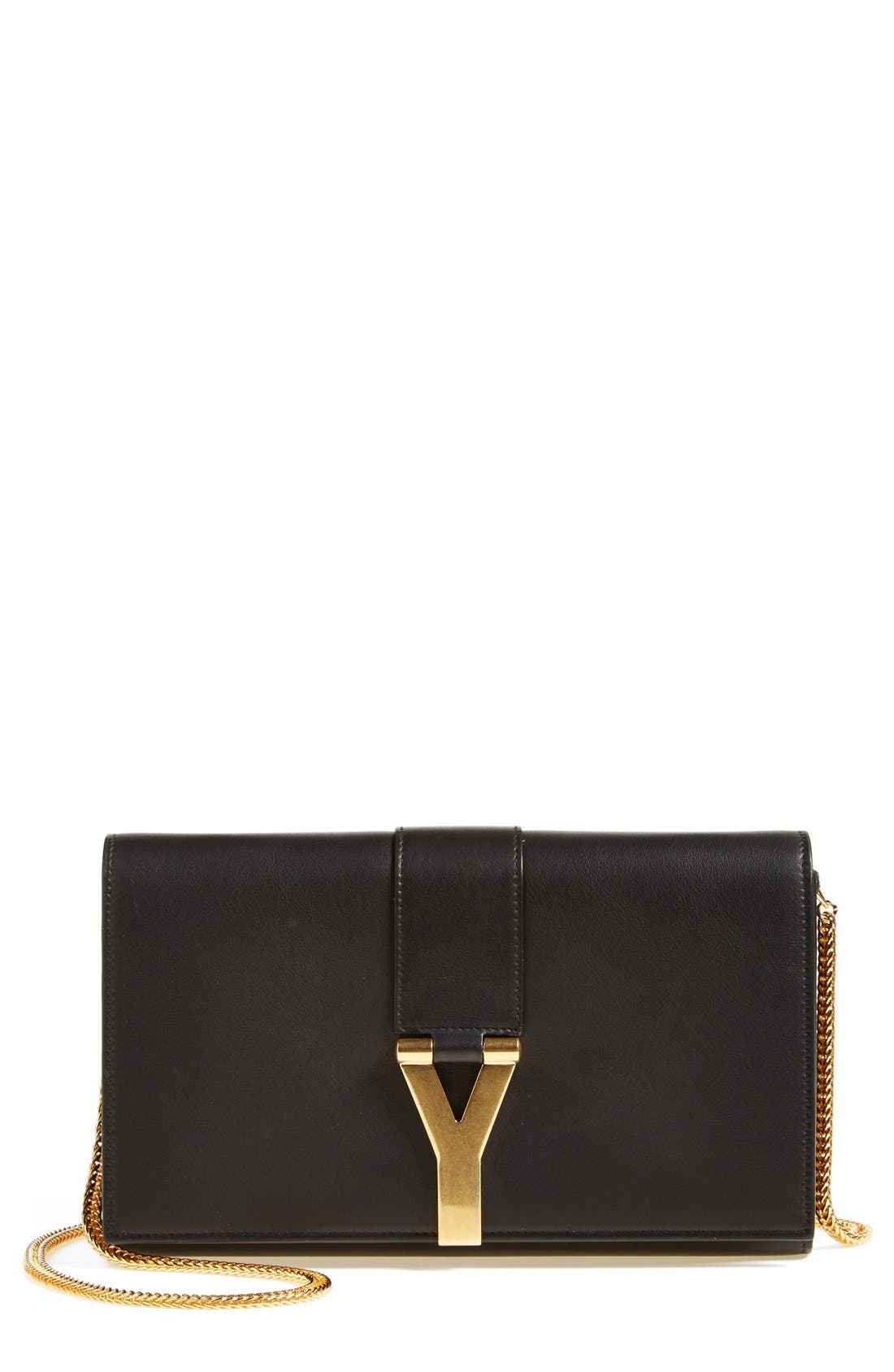Saint Laurent 'Y Chain' Wallet on a Chain Nordstrom