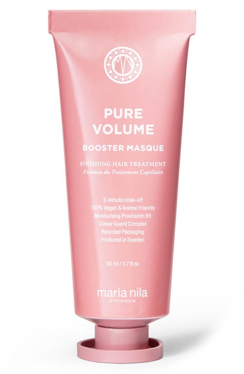 Maria Nila Pure Volume Booster Masque In No Color