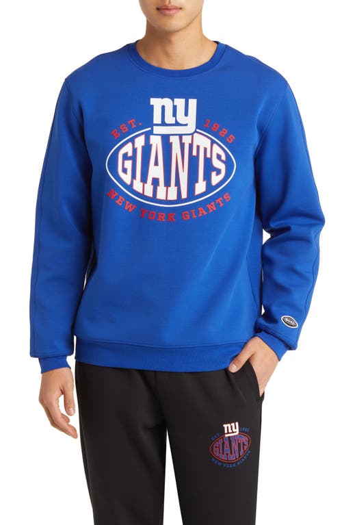 BOSS x NFL Crewneck Sweatshirt in New York Giants Dark Blue 