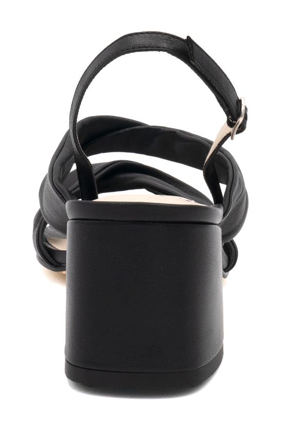 Shop Amalfi By Rangoni Estro Slingback Sandal In Black Etoile - Silver Buckle