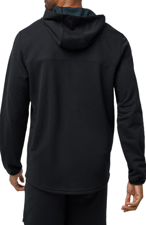 Shop Travismathew Sideslip Hoodie In Black