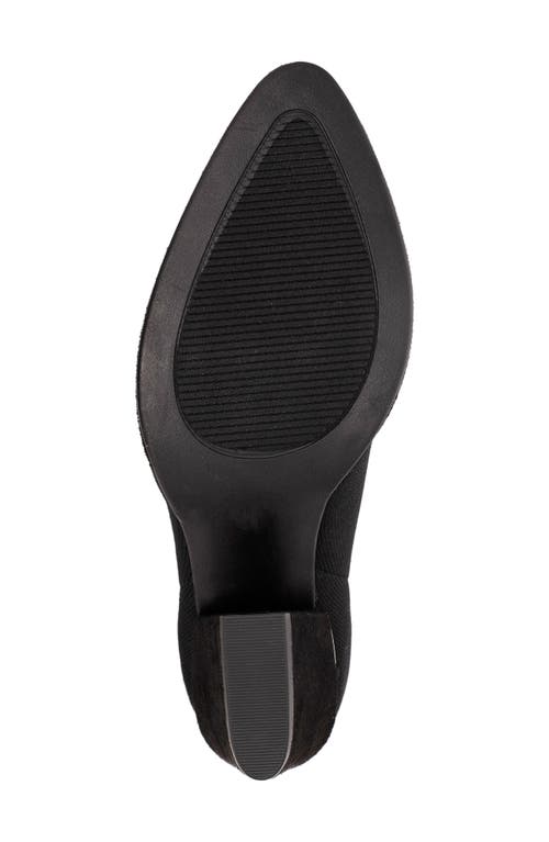 Mia Draxton Pointed Toe Bootie In Black