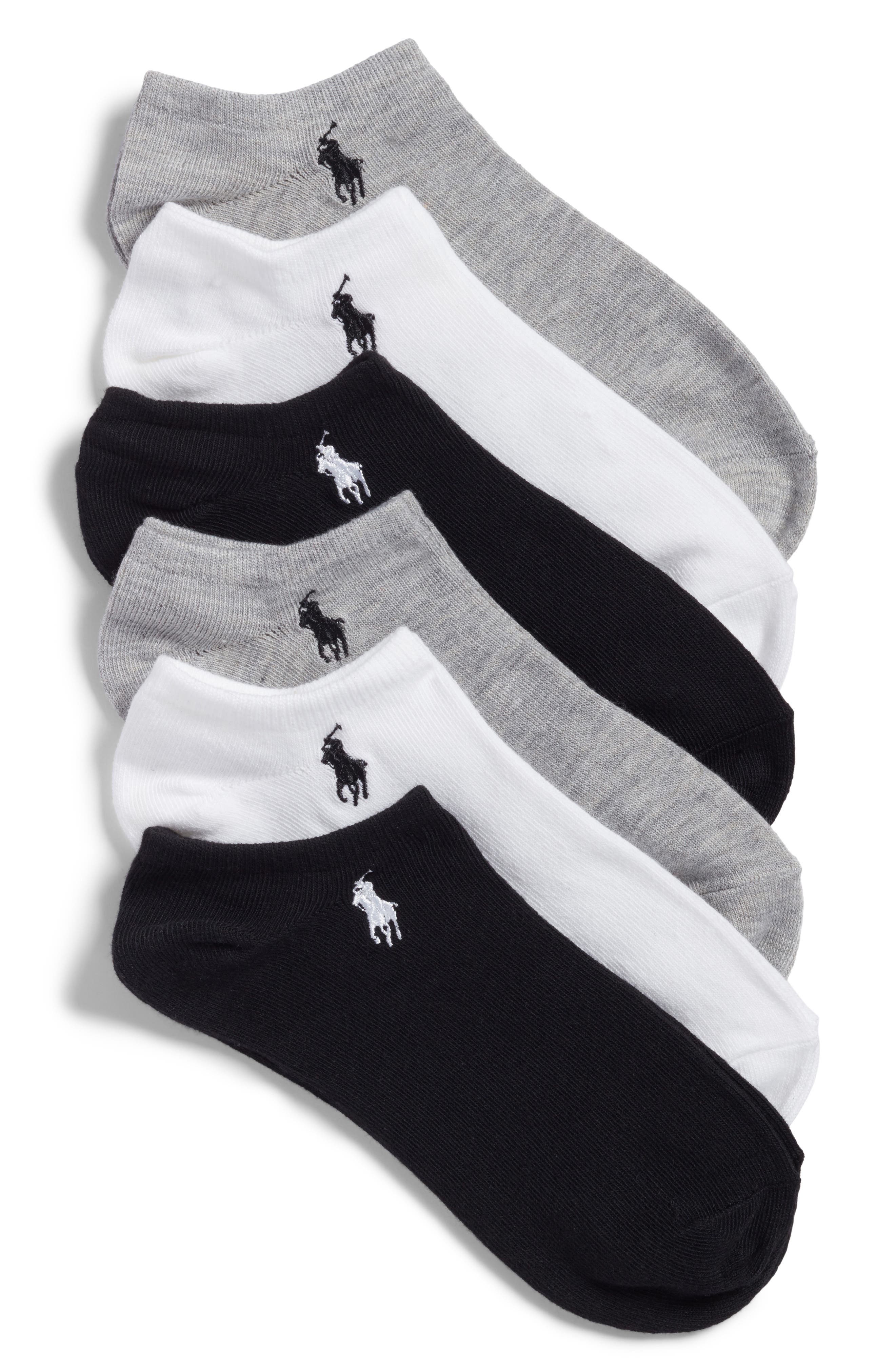 Ralph Lauren 6Pack Ankle Socks Nordstrom
