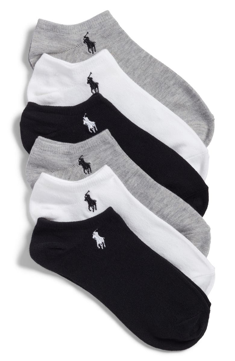Ralph Lauren 6-Pack Ankle Socks | Nordstrom