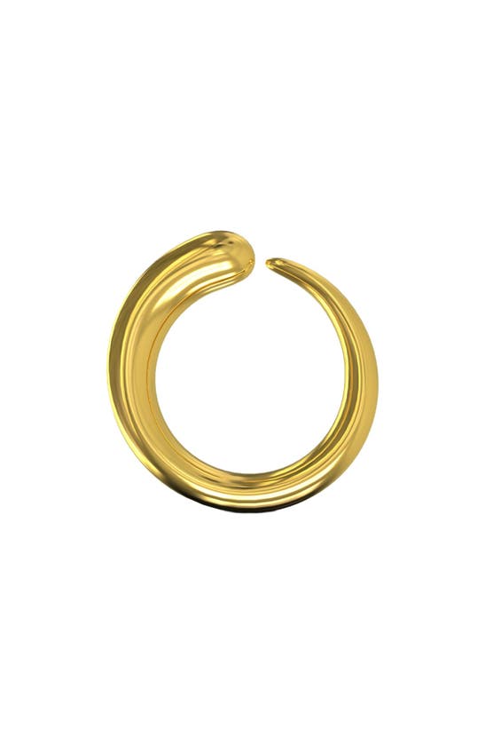 Shop Khiry Khartoum Stackable Ring In Polished Gold