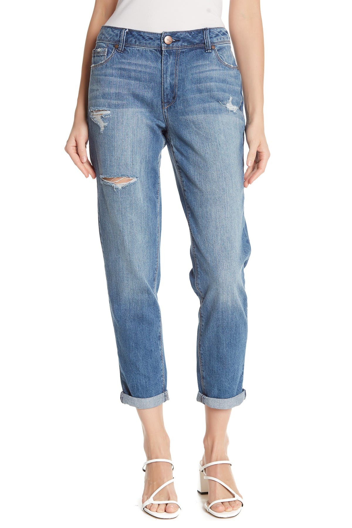 1822 distressed jeans