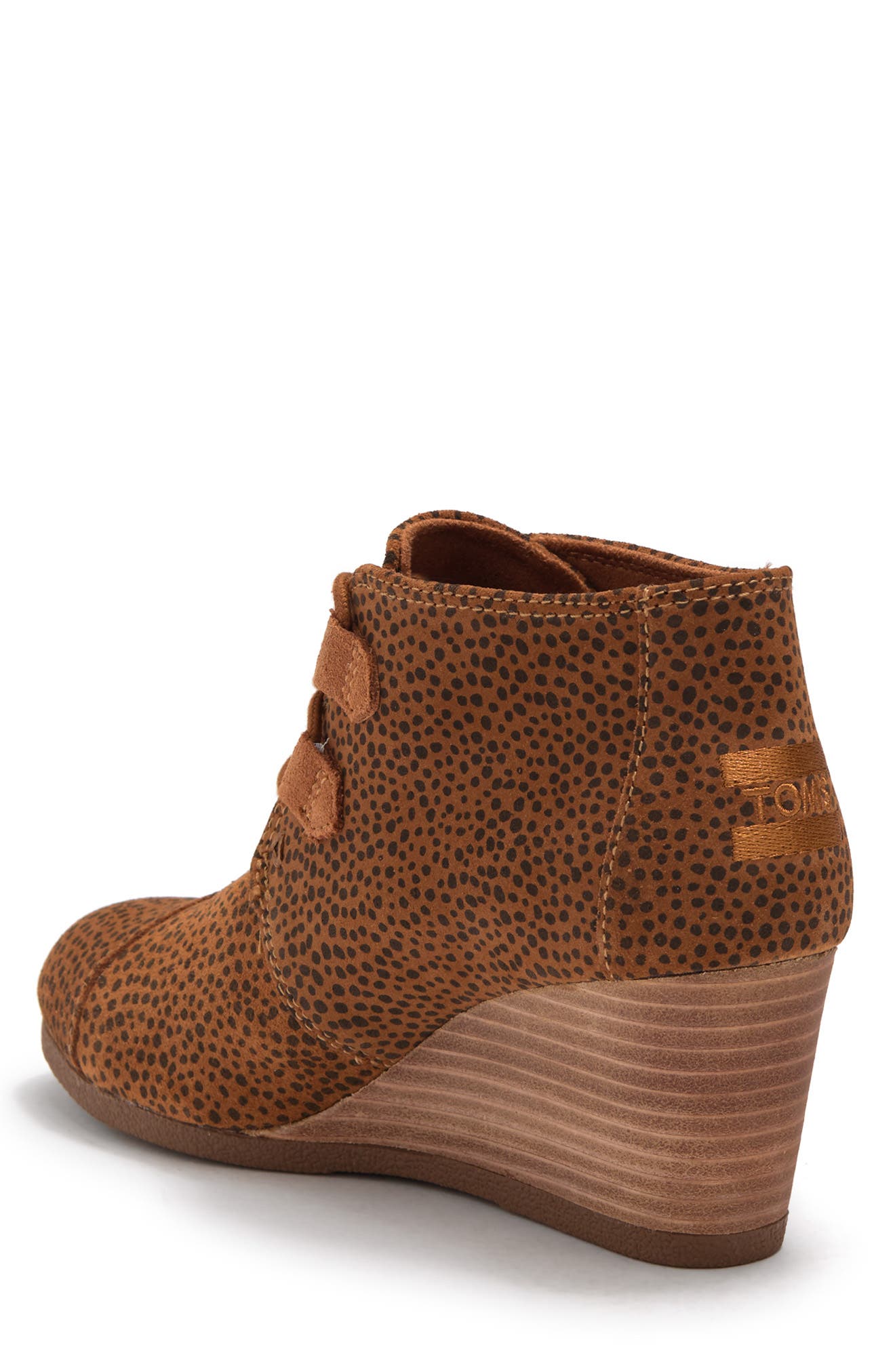 kala suede wedge bootie