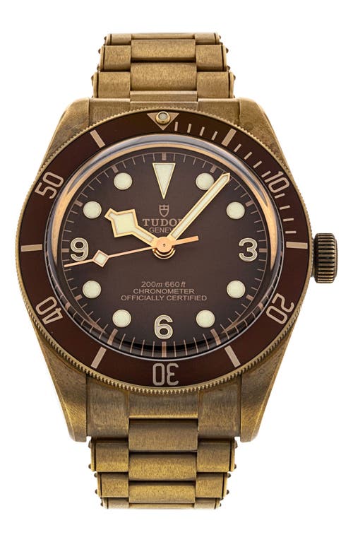 Tudor Preowned 2022 Black Bay 58 Automatic Bracelet Watch