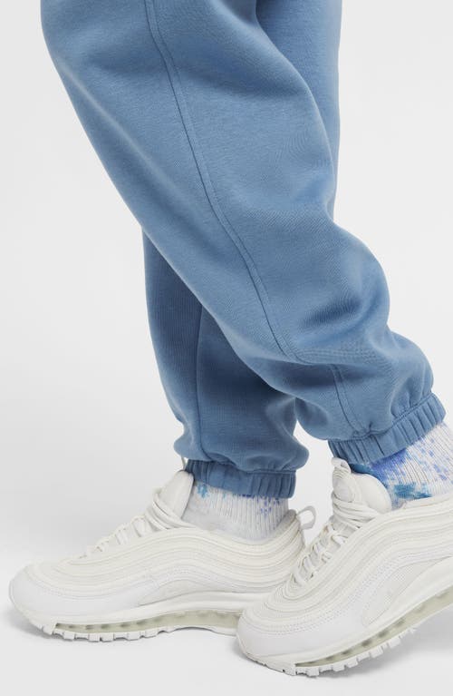 Shop Nike Kids' Sportswear Club Fleece Sweatpants In Aegean Storm/storm/white