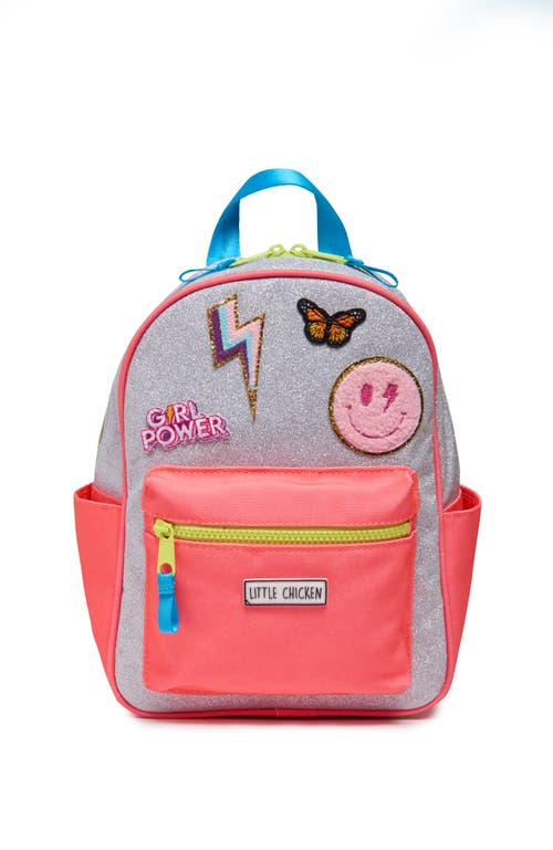 LITTLE CHICKEN LITTLE CHICKEN KIDS' MINI BACKPACK WITH PATCHES