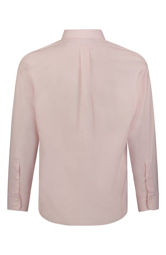 Shop Brooks Brothers Non-iron Stretch Supima® Cotton Dress Shirt In Pink