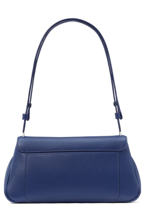 Shop Kate Spade New York Grace Smooth Leather Convertible Shoulder Bag In Deep Lake