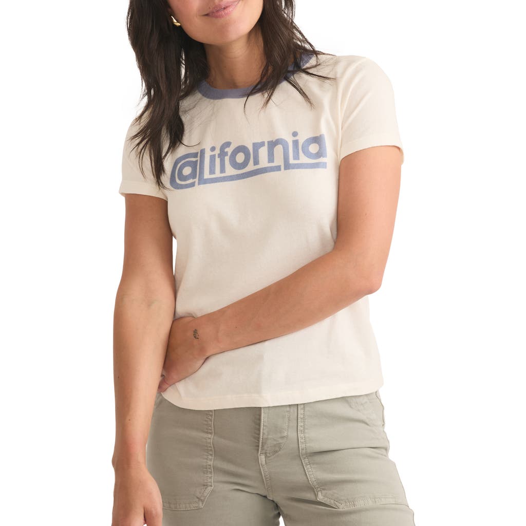 MARINE LAYER MARINE LAYER CALIFORNIA COTTON GRAPHIC T-SHIRT