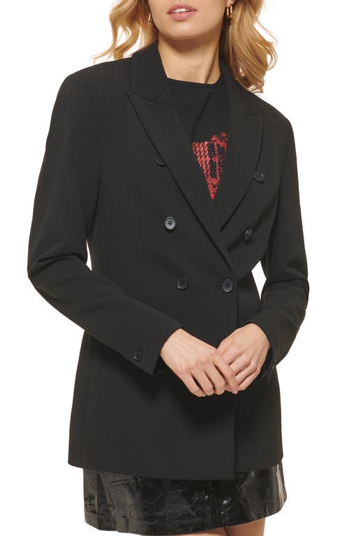 DKNY Double Breasted Blazer in Black