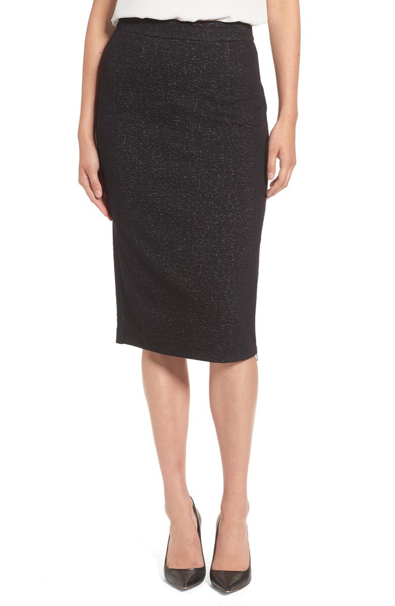 Halogen® Side Zip Pencil Skirt (Regular & Petite) | Nordstrom