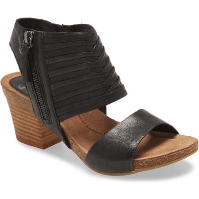 Sofft Milan Ii Block Heel Sandal- Black