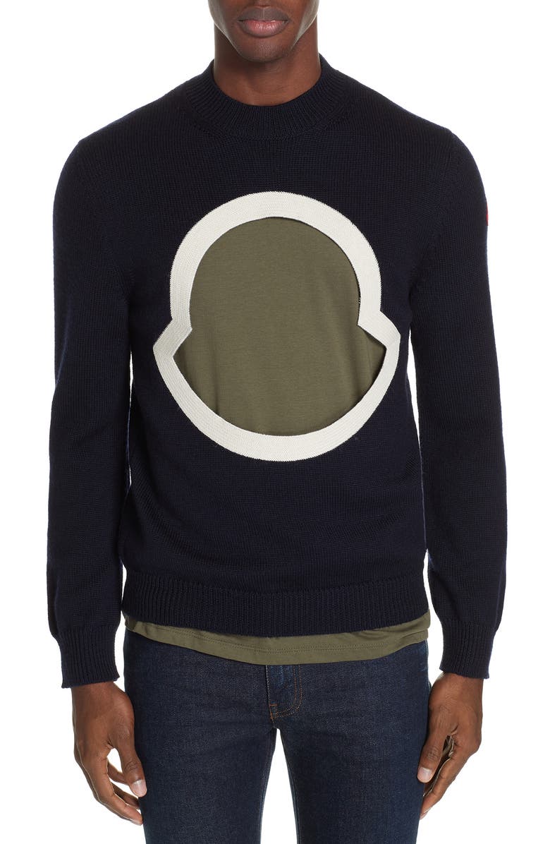 Moncler Genius by Moncler Maglione Logo Sweater | Nordstrom
