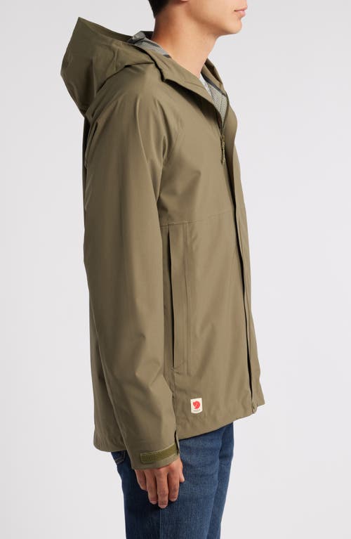 Fjall Raven Fjällräven High Coast Hydratic Trail Jacket In Laurel Green