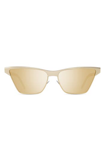 Givenchy 59mm Square Sunglasses In Gold/brown Mirror
