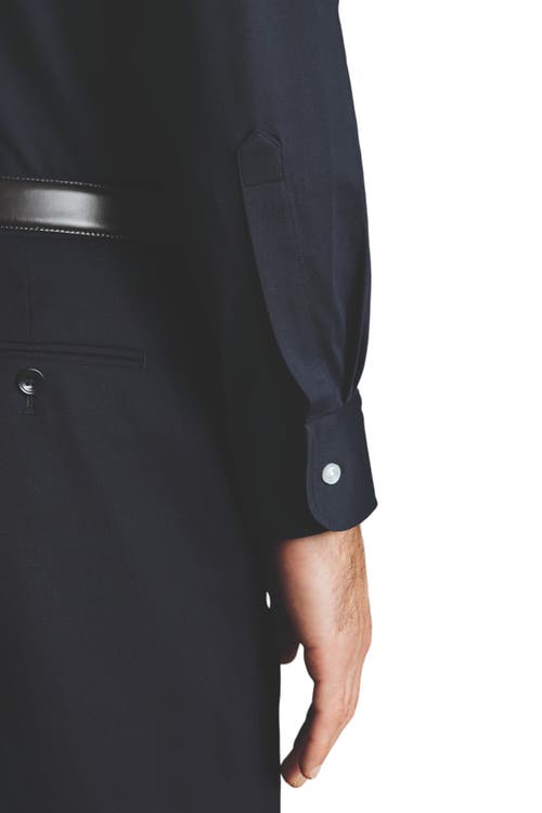 CHARLES TYRWHITT CHARLES TYRWHITT FOUR-WAY STRETCH BUTTON DOWN JERSEY SHIRT 