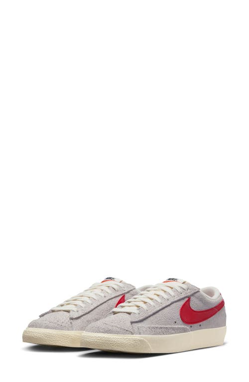 Shop Nike Blazer Low '77 Sneaker In Summit White/red/sail