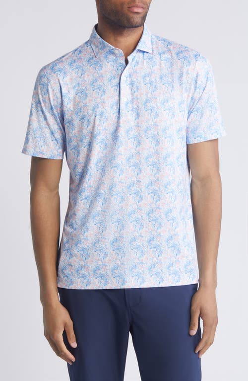 johnnie-O Sebastian Floral PREP-FORMANCE Polo Paloma at Nordstrom,