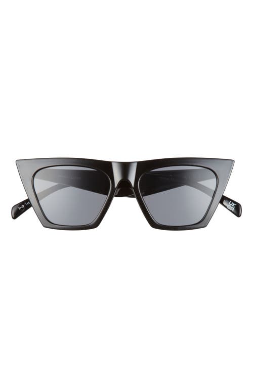 AIRE Perseus 51mm Cat Eye Sunglasses in Black
