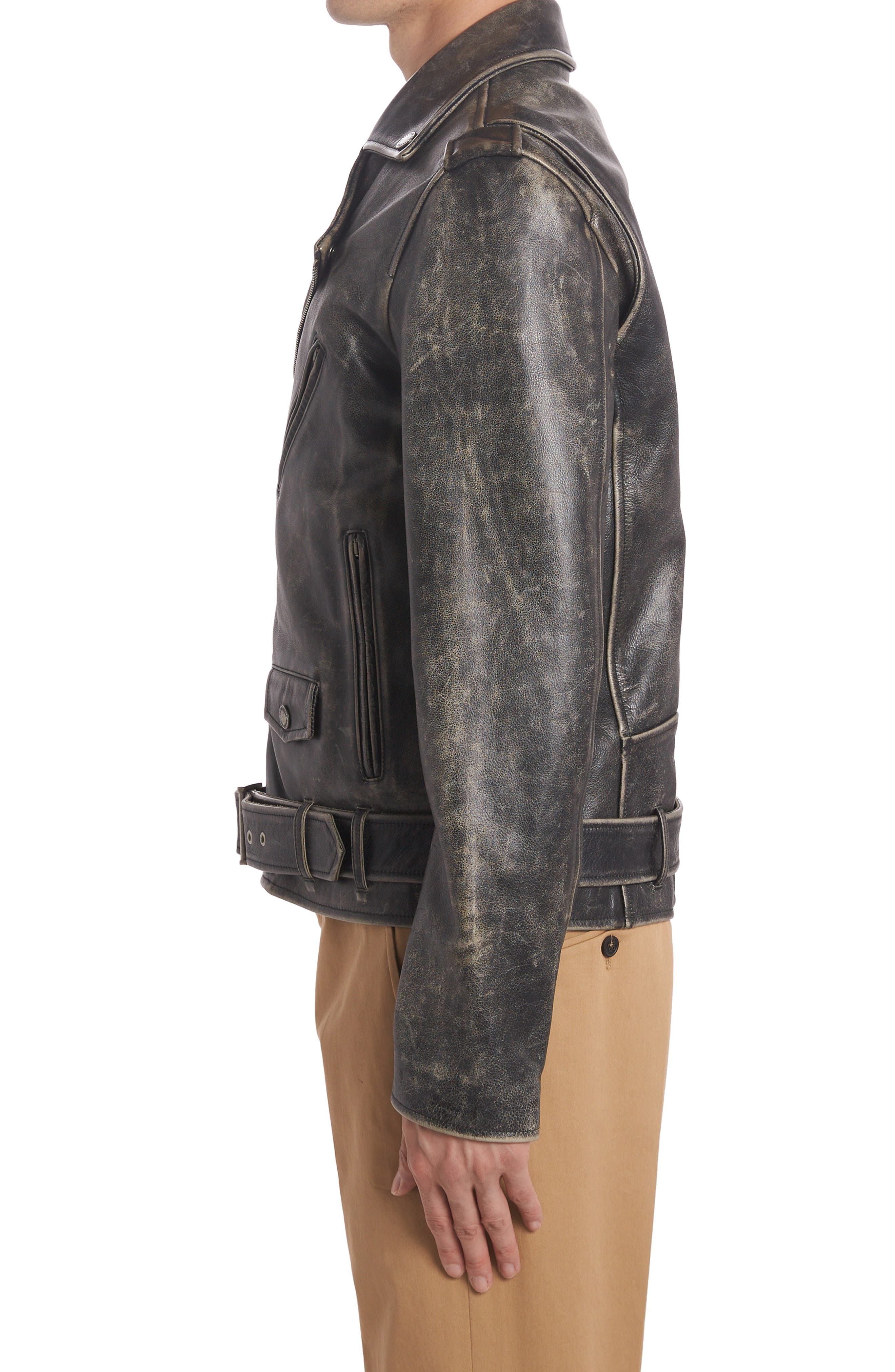 golden goose biker jacket