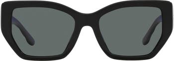 Tory Burch TY7196U Rectangular Sunglasses, 53mm